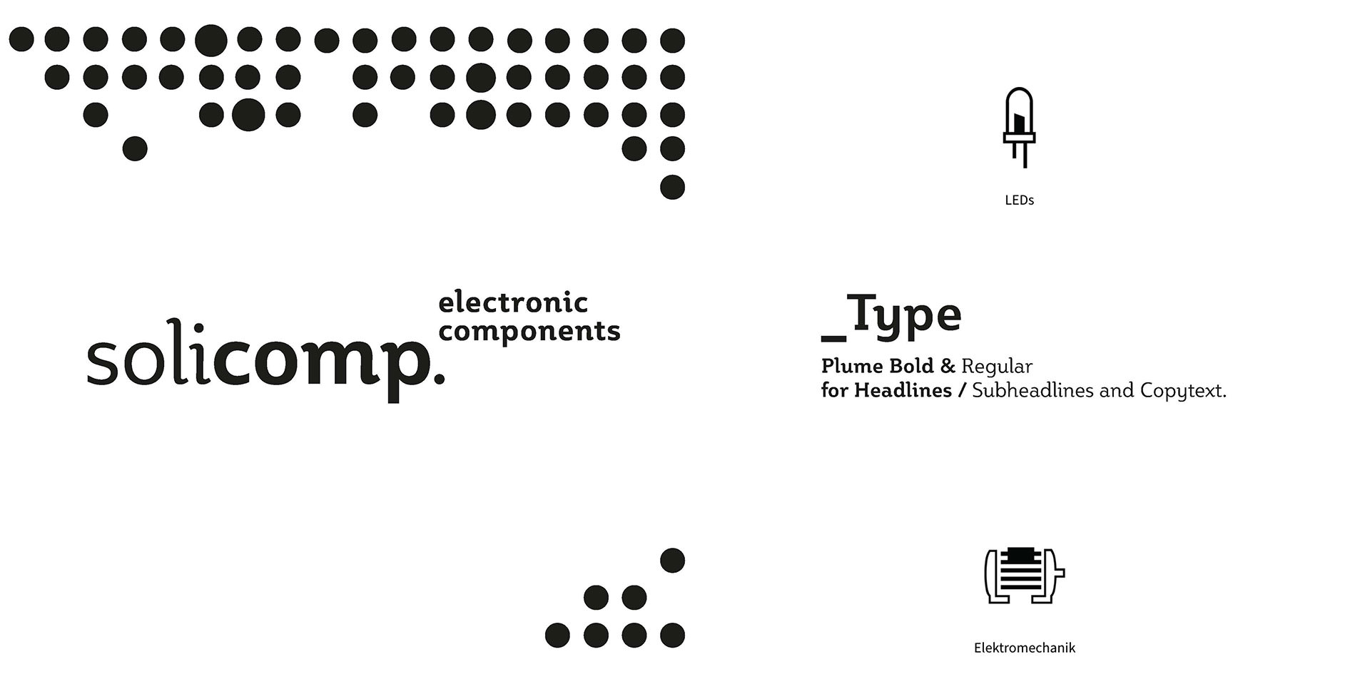 Solicomp – Marke, Typografie und visuelle Findung