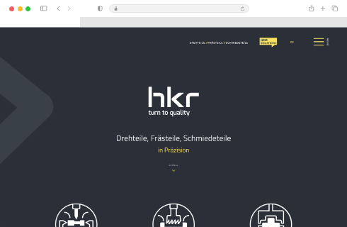 Webauftritt HKR in Roding