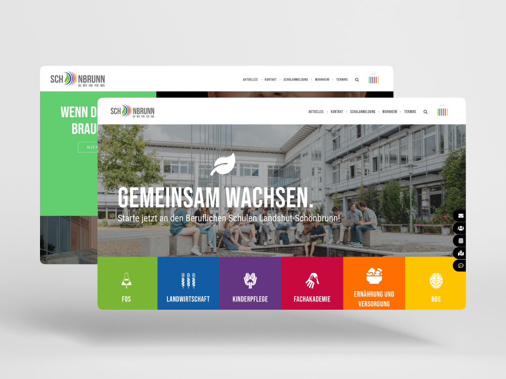 Berufliche Schulen Schönbrunn Webdesign