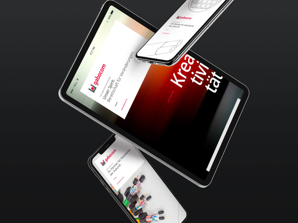 Gabocom Webdesign Tablet
