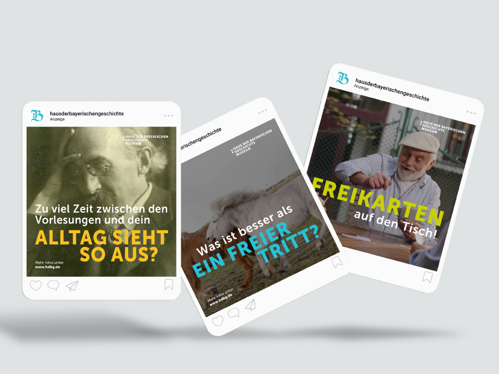 Haus der Bayerischen Geschichte – Social Media Kampagne
