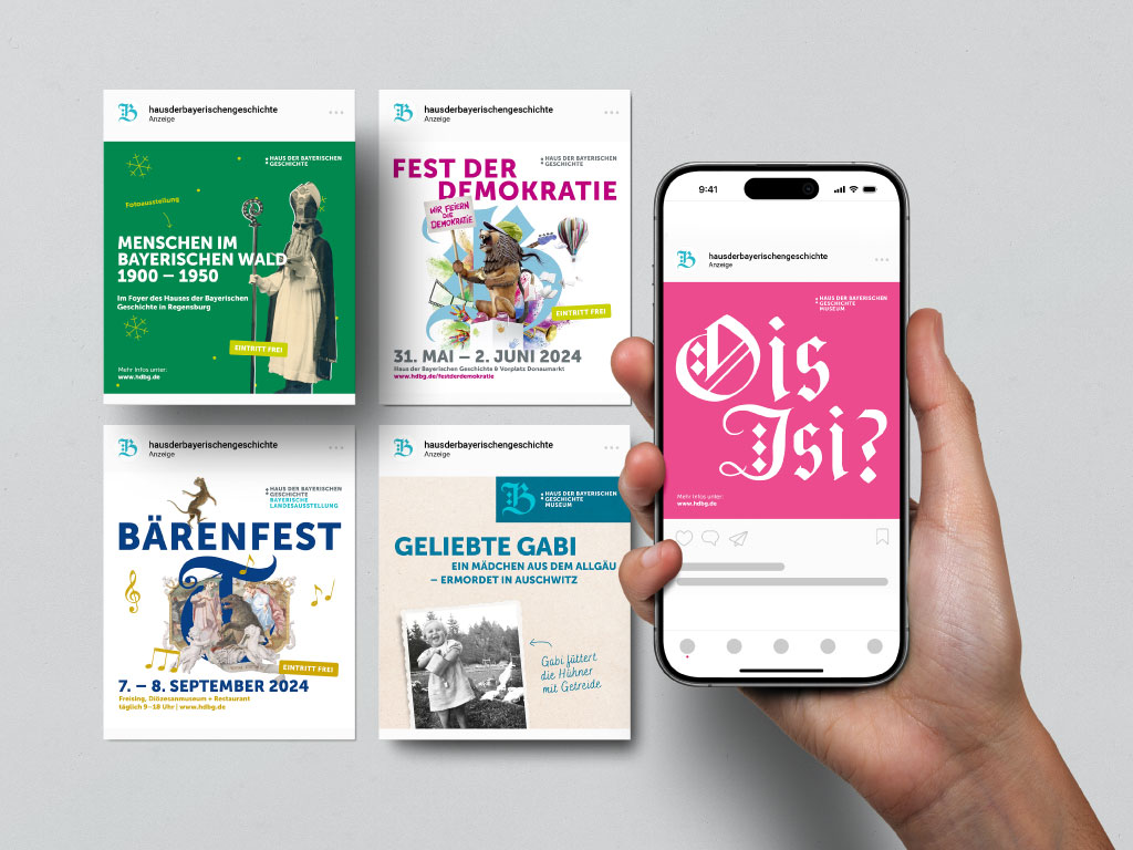 Haus der Bayerischen Geschichte – Social Media Kampagne