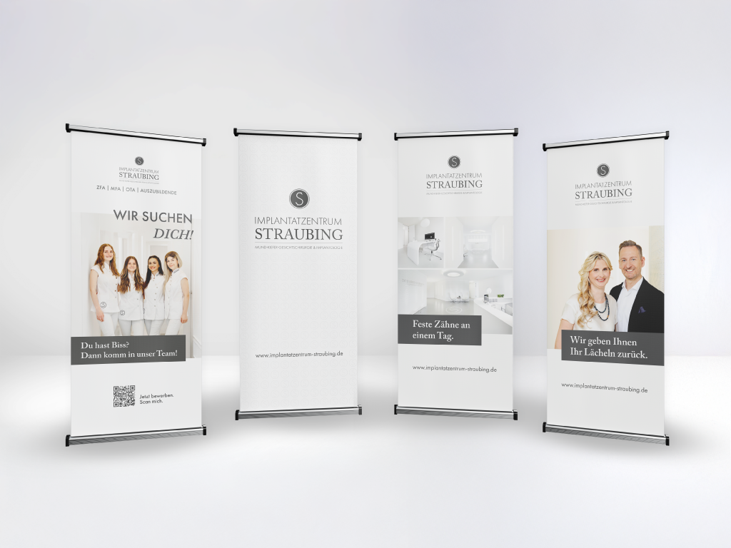 Implantatzentrum Straubing Rollups