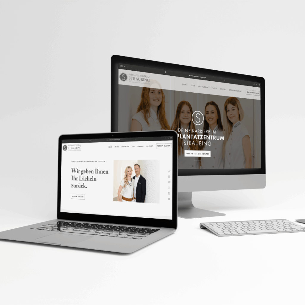 Implantatzentrum Straubing Webauftritt