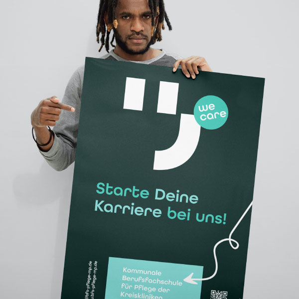 Pflegeschule Mallersdorf-Pfaffenberg Plakatgestaltung