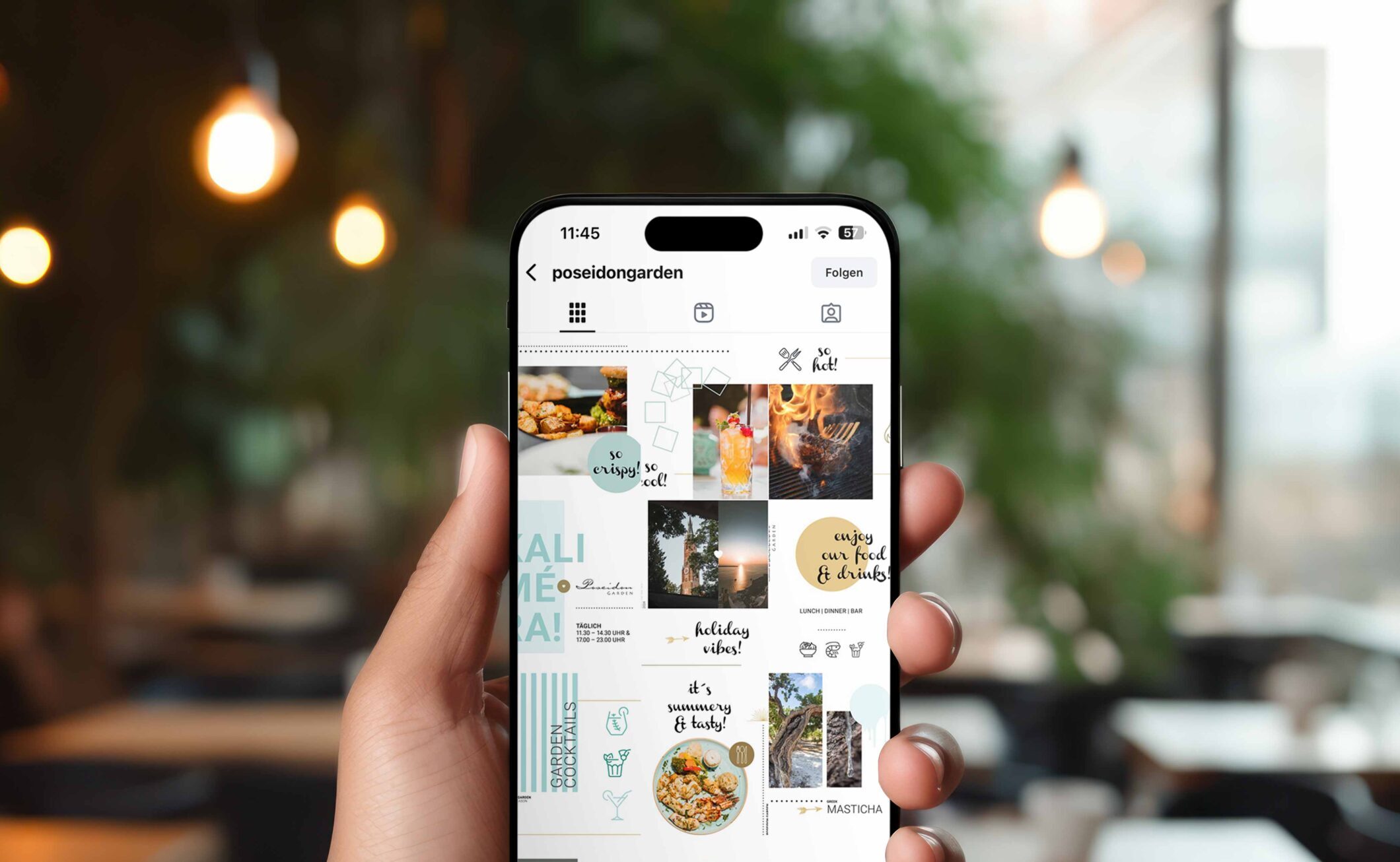 Poseidon Garden Social Media Kampagne