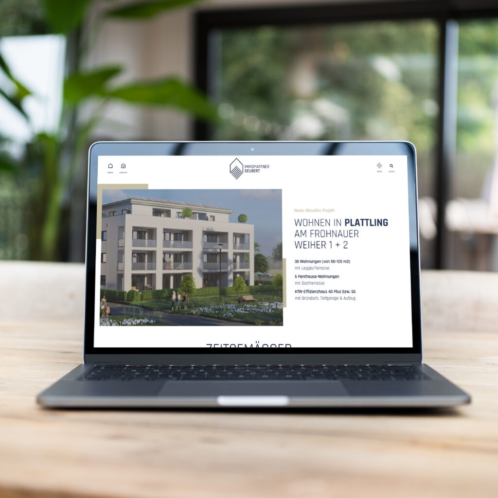 Immopartner Seubert – Website