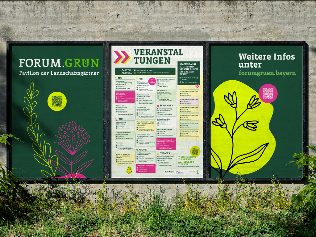 Forum Grün – Plakatgestaltung