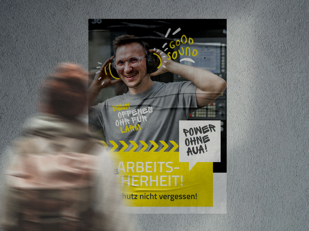 HKR Roding – Plakatgestaltung Arbeitssicherheit