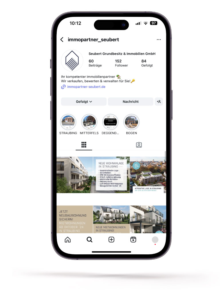 Immopartner Seubert – Social Media Kampagne
