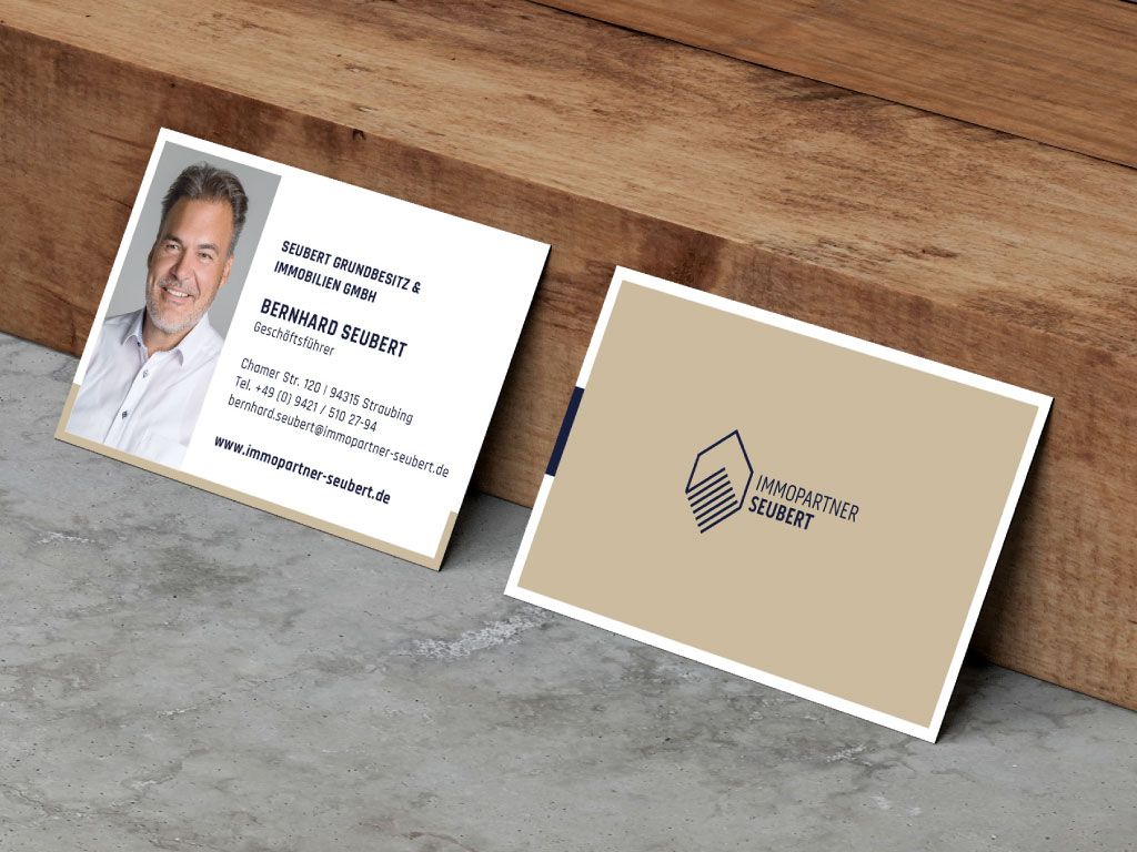 Immopartner Seubert – Visitenkarten